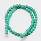 Synthetic Turquoise Beads Strands TURQ-G106-8mm-02D-4