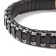Leather Braided Cord Bracelets BJEW-E345-15-G-3