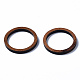Соединительные кольца из орехового дерева WOOD-T023-14-2
