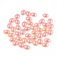Cabujones de perlas de imitación de plástico ABS SACR-R755-8x6mm-Z17-2