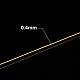 ジュエリー製作用丸銅線  ミックスカラー  26ゲージ  0.4mm  2ロール/セット CWIR-BC0002-09C-5