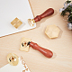 Wax Seal Brass Stamp Head AJEW-WH0213-080-6