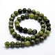 Jade de xinyi naturel / brins de perles de jade du sud de la Chine X-G-I199-07-6mm-2