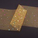 Cintas de malla decorativas con lentejuelas y estrellas de Benecreat OCOR-BC0006-04M-8