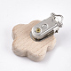 Clip porta ciuccio in legno di faggio WOOD-T015-12-2