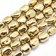 Electroplate Non-magnetic Synthetic Hematite Beads Strands G-L488-A-04-1