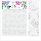 5D Flower/Leaf Watermark Slider Art Stickers MRMJ-S008-084B-2