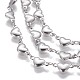 3.28 Feet 304 Stainless Steel Link Chains X-CHS-P007-10P-2