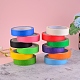 12 rollo de cinta adhesiva de colores de 12 colores AJEW-SZ0002-13-5