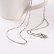 304 Stainless Steel Cable Chain Necklaces NJEW-JN01526-04-2