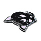 ハロウィンアクリルパーツ  diyのイヤリングパーツ  猫  ブラック  42x36x2mm  穴：1.8mm SACR-G017-06-2