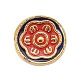 Perlas de esmalte de aleación de estilo chino ENAM-L015-26A-G-5