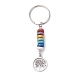 Schlüsselanhänger aus Legierung im tibetischen Stil KEYC-JKC00558-1