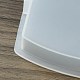 ハート型キャンドルホルダー付きイースターエッグシリコン型  香りのよいキャンドル作りに  ホワイト  14.2x11.2x1.3cm SIL-Z019-01C-5