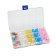 600Pcs 15 Styles Transparent Acrylic Beads TACR-YW0001-36-4