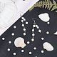 Nbeads perles de perles d'eau douce de culture naturelles brins PEAR-NB0001-07-4