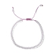 Glass Seed Braided Bead Bracelet for Women BJEW-JB09657-2