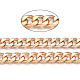 Aluminum Faceted Curb Chains CHA-N003-37KCG-2