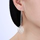 Trendy Brass Threader Earrings EJEW-BB21073-2
