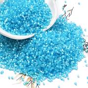 Имитация кошачьего глаза стеклянные бусины SEED-H003-03E