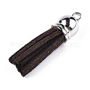 Искусственные замши кисточкой подвесные украшения FIND-T002-A44