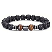 Браслеты из натуральной лавы OT1378-3