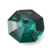 Граненые стеклянные стразы кабошоны GGLA-C032-05E