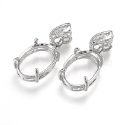Сеттинги для кулона (кабошонов) KK-K196-08P