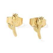 Серьги-гвоздики из нержавеющей стали 304 EJEW-Q788-03G