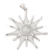 Латунные микро проложить кубического циркония подвески KK-Q775-06P