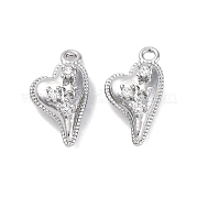 Латунные микро проложить кубического циркония подвески KK-D288-01P