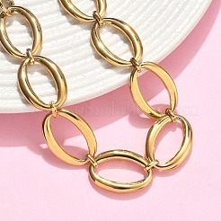Bracelets à maillons en acier inoxydable 304 pour femmes&nbsp;BJEW-B169-04B-G