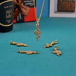 5шт латунные подвески с микропаве и кубическим цирконием&nbsp;ZIRC-SZ0002-77