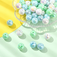 240g 3 Farben undurchsichtige Acrylperlen&nbsp;MACR-YW0003-63B