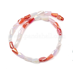 Стеклянные бусины с гальваническим покрытием &nbsp;EGLA-P065-01A-08