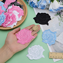 36 шт. 4 цвета компьютеризированная вышивка ткань утюгом / пришить патчи&nbsp;PATC-ME0001-11