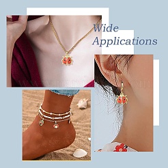 7 шт. 7 стиля латунных эмалевых подвесок&nbsp;KK-CJ0003-79