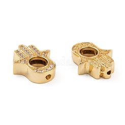 Montatura a pallina in zirconia cubica di grado aaa placcata in ottone placcato di lunga durata&nbsp;ZIRC-G090-51G-NR