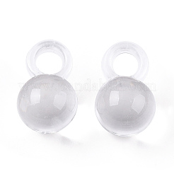 Прозрачные акриловые брелоки TACR-G048-26