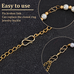 100 шт. S-образные застежки из нержавеющей стали 304 STAS-BC0003-52