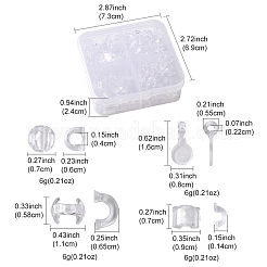 24 г акриловой основы двух стилей для изготовления резинок для волос SACR-FS0001-17