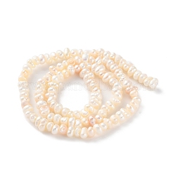 Brins de perles de culture d'eau douce naturelles&nbsp;PEAR-I007-02K-01A