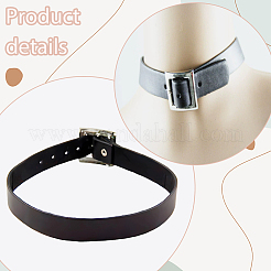 1 шт. кожаные ожерелья в стиле панк-рок NJEW-CL0001-05