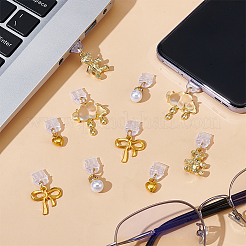 6 шт. 3-х видов пластиковых мобильных пылезащитных заглушек HJEW-OC00222