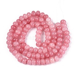 Выпечки нарисованные потрескивание стеклянные бусины пряди&nbsp;DGLA-N020-01A-02