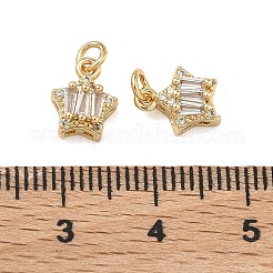 Латунные микро проложить кубического циркония подвески&nbsp;KK-A291-21G