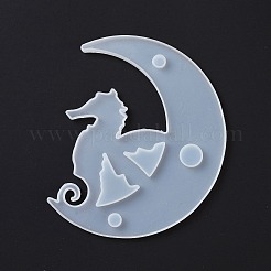 Большой кулон в форме животного на полумесяце своими руками&nbsp;LS-DIY-F125-01