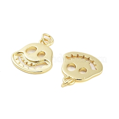 Cremagliera pendenti in ottone placcatura&nbsp;KK-C056-04G