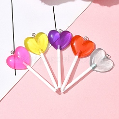 5 шт. имитация леденцов из смолы большие подвески&nbsp;FIND-FS0002-93