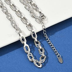Ожерелья из нержавеющей стали 304 для женщин и мужчин NJEW-Z093-01P